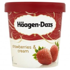 HAAGEN DAZS Strawberries & Cream